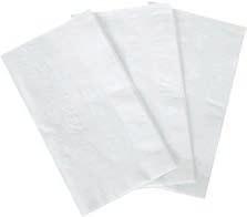 everage Napkins Neatly squared napkins for cocktails and other drinks. One-ply. White. 9 1 2 x 9 actual napkin size. 500 napkins per pack.