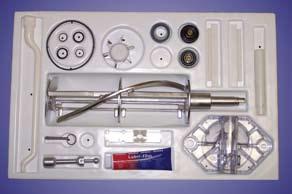 for most units PARTS TRAY Keep track of all parts during cleaning Provides