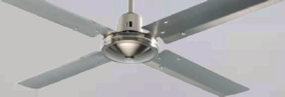 With 304 grade stainless steel blades and a matching electroplated finish for the body, shaft and canopies, these fans complement any modern interior.