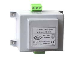 Accessories (cont'd) Transformer Class II 230VAC Input, 24V output, 20VA ECT-523 804 332 Infrared Remote Control English EC2-IRE 804 345 German EC2-IRD 804 346 Language French EC2-IRF 804 347 Spanish