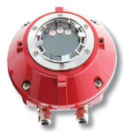 Industrial detectors UniVario IR flame detector FMX5000 IR Part no.: 907481 Triple IR flame detector for the detection of typical fires.