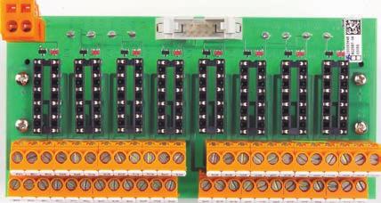 Fire alarm and extinguishing control panels FMZ 4100 cards Relay expansion card 8 Part no.: 802587 Relay expansion card for use in all variants of the FMZ 5000 control panel.