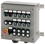 Control Stations N2S and GHG43 Series control stations and selector switches are used for motor control, visual indication, on-off control of circuits and circuit