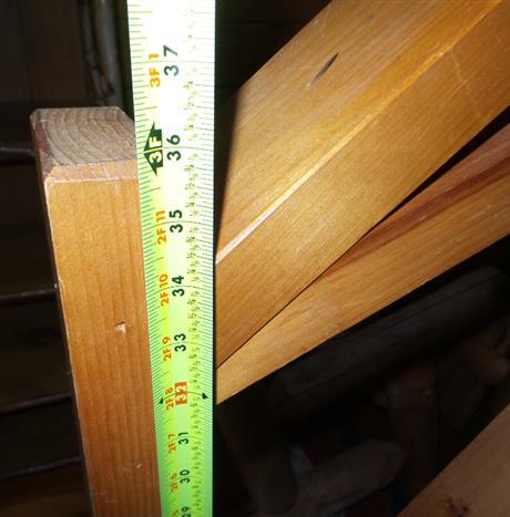 3 Item 5(Picture) Basement stairs - no balusters 9.
