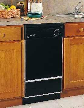 SPACEMAKER 18" BUILT-IN DISHWASHER Spacemaker 18" Built-In Dishwasher GSS1800Z 4 cycles/6