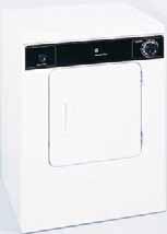 Unitized Washer/Dryer WSM2700W Electric WSM2780W Gas White on white or Almond on almond Extra-Large capacity Washer features 3 cycles (Regular, Permanent Press and Delicate), 3 wash temperature