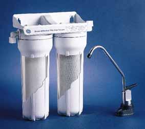 Filter Cartridges should be changed every six months, when monitor indicates replacement, or if faucet water pressure drops.