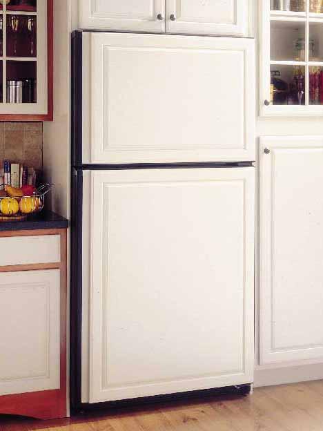 THE ONLY CUSTOMSTYLE TOP-FREEZER REFRIRATOR: CHOOSE A TRIMLESS OR INSTALLED TRIM MODEL CustomStyle Refrigerators This is the first top-freezer refrigerator designed to align with countertops and not