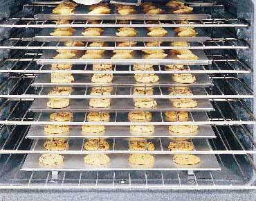 The oven comes equipped with three racks. But with the convection oven, you should consider buying up to four additional racks. You can get superb results with as many as seven racks.
