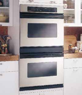 BUILT-IN DOUBLE OVENS: 30" ELECTRIC These models include Flush appearance installation Fits most 30" cabinets TrueTemp System SmartSet Electronic Controls Control lock