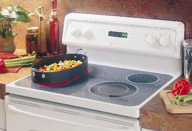 SPECTRA RANS ARE EASY TO USE. RESPONSIVE. s Prompt Response System makes the heating elements come on fast, and then directs the heat straight up to the pan or cookware. UNIFORM HEAT.