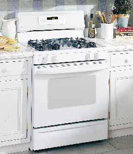 XL44 SELF-CLEANING: SEALED BURNERS These models include TrueTemp System Warming drawer SmartLogic electronic control Extra-large self-cleaning oven Electronic clock and automatic oven timer Sealed