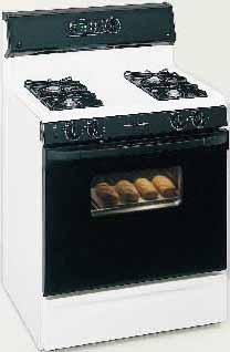 XL44 SELF-CLEANING: STANDARD BURNERS These models include Extra-large self-cleaning oven Six embossed rack positions Electronic pilotless ignition QuickSet oven controls Frameless glass oven door