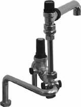reducer CSW-120 86 00 645 237,- for flush mounting up to 16 bar excess mains pressure, with safety valve 10 bar response pressure, with