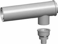 Air/flue gas duct for wall-mounted gas condensing boilers and gas condensing units Variants Accessories = 07 to 20kW DN110/160 Art. no.