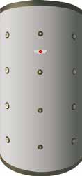 Floor-standing hot water tank = 10 Buffer cylinder for heating backup with removable thermal insulation SPU-2 TYPE SPU-2* 2000 3000 4000 5000 Cylinder capacity litres.