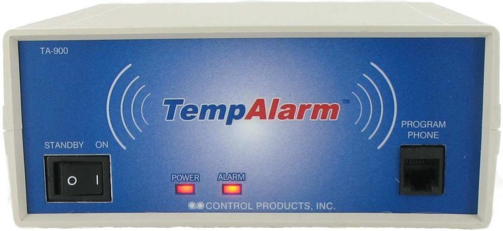 TempAlarm REMOTE TEMPERATURE MONITOR Thank you for purchasing TempAlarm, remote temperature monitor. If you have any questions or concerns about this product, feel free to contact us.