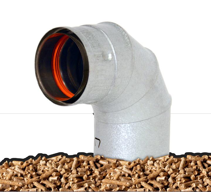 The gasket design seals the pipe tight, eliminating the need for silicone at the seams. Offer your customers a superior pellet venting solution, Ultimate Pellet Pipe.