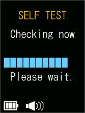 The self-test is a self-diagnostic test for accurate measurement. After the startup and self-test, if you set the 1. Enable in the 8.
