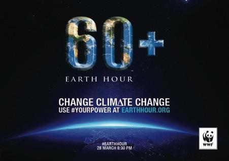 ORDER OF EARTH HOUR & WWF LOGOS When the Earth Hour and WWF logos appear together on collateral, the Earth Hour logo must always be positioned on the left, and the WWF logo should be