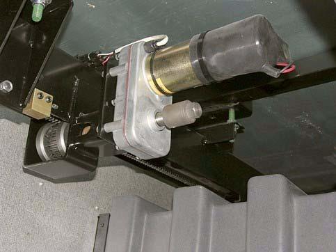 SECTION 10 SLIDEOUT ROOMS AND LEVELING Disengage the motor brakes, which appear as a flat square protrusion on the protective boot at the end of each motor.