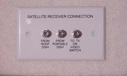 SECTION 8 ENTERTAINMENT Interior Connection for Satellite Dishes (in overhead cabinet near TV*) TV DIGITAL SATELLITE SYSTEM AUTOMATIC If Equipped The Automatic Digital Satellite Television System