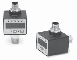 Pressure Transducers, Ultrahigh-Purity 8 Digital Display Indicator A digital display indicator is available to mount directly to the Swagelok PTU series pressure transducer for local and remote