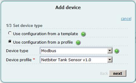 account in section 4. 3. After following all the steps to add the device, synchronize the configuration.