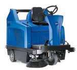 Battery driven for indoor use and petrol driven for demanding outdoor tasks. They are all designed for simple operation, easy service and maintenance, and all feature dust-free sweeping.