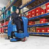 viable Robust and extremely versatile machine suitable for many different application areas Ergonomic inclined foot platform: easy driver access from both sides of the machine Easy to use, battery
