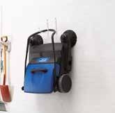 use Manually-operated sweeper for small areas. Adjustable main and side broom, foldable handle. Robust large hopper with carrying handle. Perfect for light duty or consumer use.