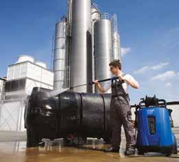 with removable detergent tank Recommended hours of use per day 0 8+ Compact mobile hot water high pressure washers with unique vertical design The NEPTUNE 2 model is ideal for everyday, low frequency