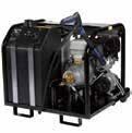 NEPTUNE PE / DE - Pressure washers - petrol and diesel driven EcoPower boiler with > 92% efficiency with reduced running costs Slow running pumps either by belt drive or by direct gear reduction
