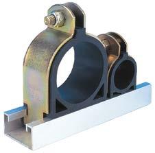 EN Insulclamp Channel clip ideal for bigger commercial air conditioning and refrigeration installations.