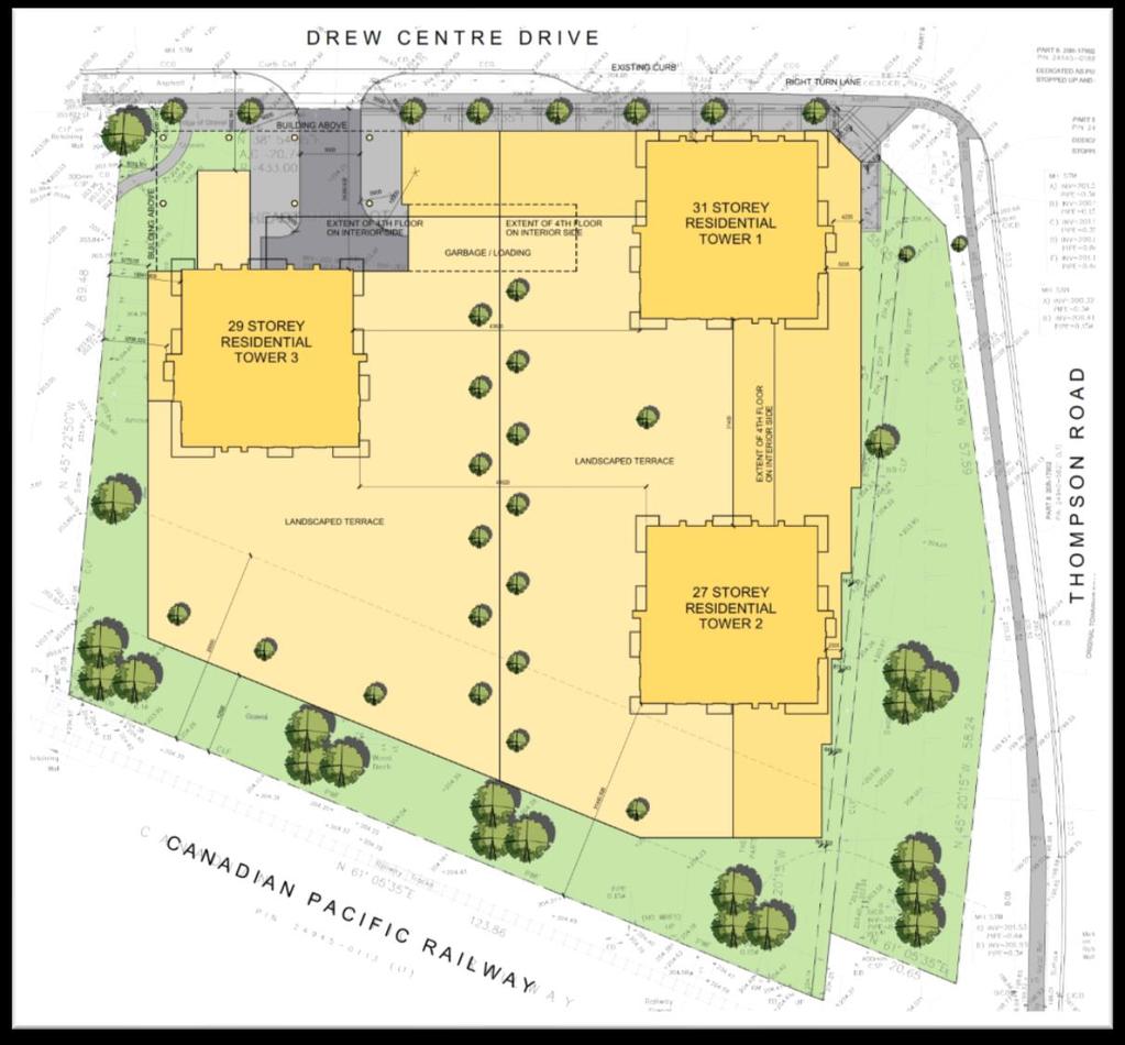 13. Site Layout and Design The proposed development has been reconfigured to address staff comments received to date.