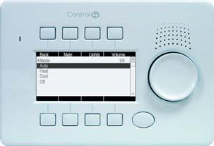 Options of Control You can change the comfort settings using the following devices or displays: