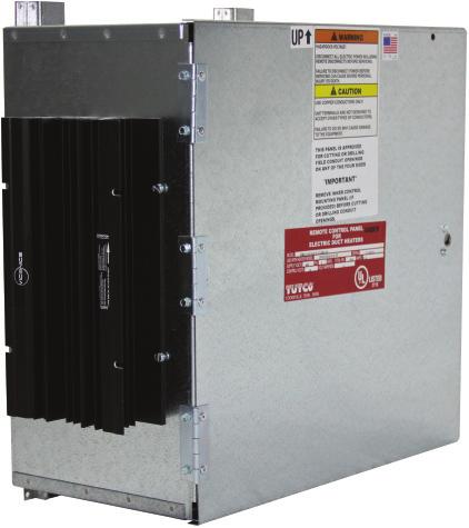 RMC REMOTE PANELS BASIC HEATER INCLUDES: A disconnecting magnetic control contactor per stage or each 48 AMP circuit within a stage A magnetic backup contactor for each 48 AMP circuit 50 or 60 HZ
