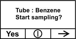 (benzene, butadiene, etc.) for calibration reference: Press [N/-] to advance.