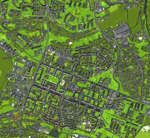 Urban green sites - to be protected as part of GI Potential development areas -