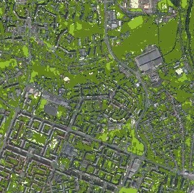 ecological profit URBIS Green Layer 3/ basis for calculation of indicators More detailed information about green and open spaces in urban areas than
