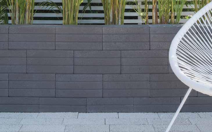 NU-LINE LIGHT WEIGHT STYLE RECOMMENDED USE Economy retaining wall that ticks all the right boxes: it s lightweight, cost-effective and hassle free. Straight walls and corners.