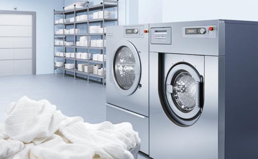 High Capacity Laundry Equipment High throughput Miele washer extractors and tumble dryers of the Profitronic M series are the powerhouse in any laundry facility.