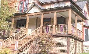 More Porch Styles 747 4th Street Full-width front