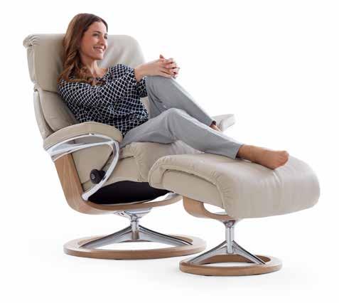 that our Stressless recliners and sofas
