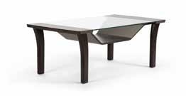 50/51 Tables and ottomans All of our tables are developed with functional design and their purpose in mind.