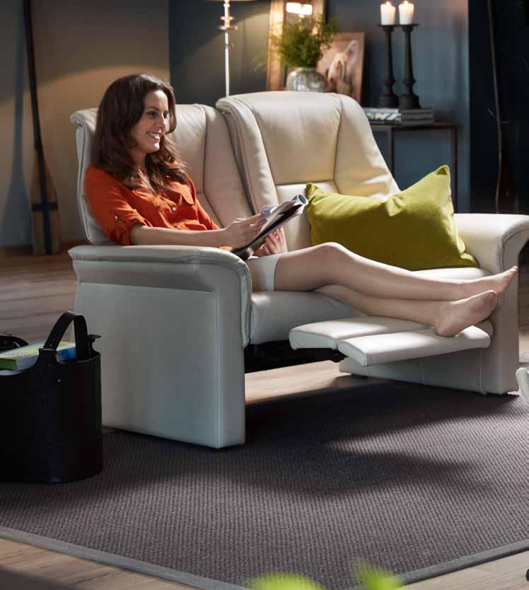 6/7 Comfort from head to toe Our new, unique Stressless LegComfort system takes the comfort experience a significant step further, regardless of whether you choose a recliner or sofa.