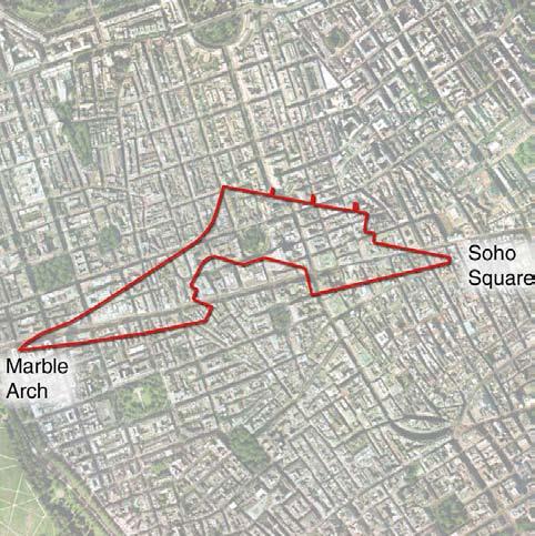The Southall site is a mile long from tip to tip, the equivalent of the distance from Marble Arch to Soho Square 4:2.