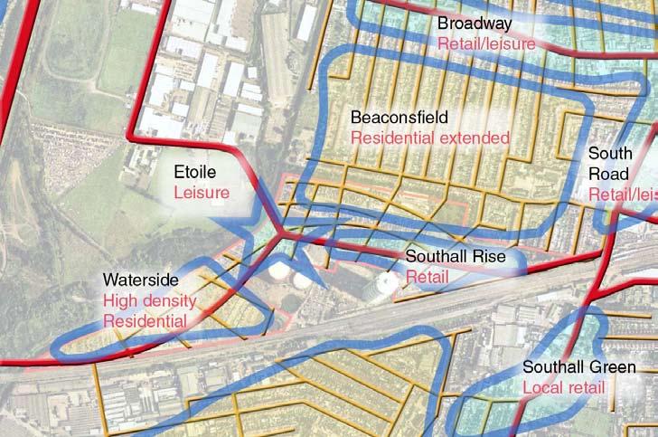 area is a combination of the two a series of masterplanned streets and squares overlaid on existing routes and ownership