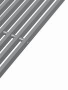 steel roll-up and linear grille Stainless steel linear