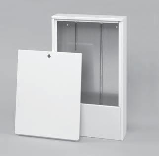 FLOORTEC System components and accessories 95 In-wall manifold cabinet standard Item no.